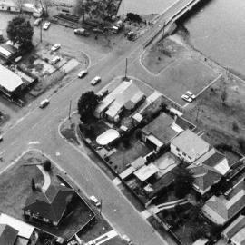 Aerial views of Woronora River Bridge, 1970-1978