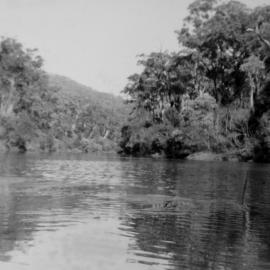 Lake Eckersley, Woronora River, 1960