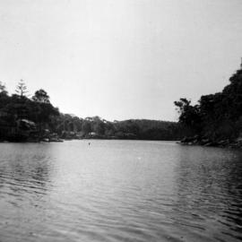 Woronora River, looking downriver towards Como, 1962