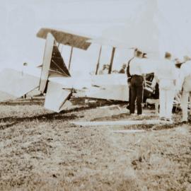 Aeroplane crash scene in Sutherland Shire