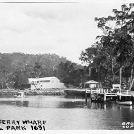Cronulla ferry wharf, National Park