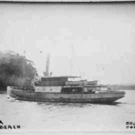 SS Erina on route from Kurnell to Brighton, ca. early 1900s