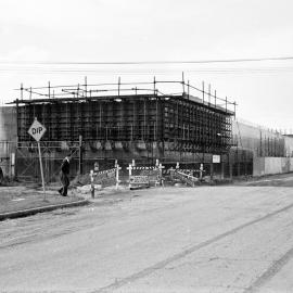 Reservoir no. 3 under construction, Sutherland, ca. 1972