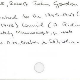 Mcmiles, Robert John Gordon