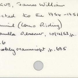 Montague, James William
