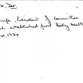 Sanbrook, Dr.