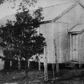 Miranda Congregational Church on the north east corner of the Kingsway and Wandella Road, Miranda, before 1918