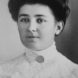 Annie Mondel of Miranda at twenty-three years old, 1907