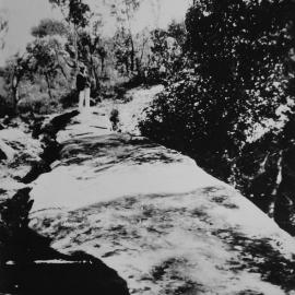 Natural stone bridge at North West Arm, ca. 1920s