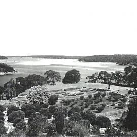 Port Hacking, view looking east with the Kitchens residence foreground right, ca. 1937
