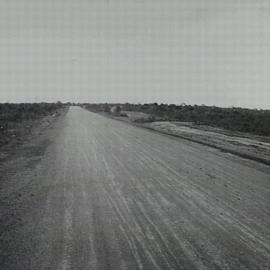 Princes Highway at Heathcote prior to concreting, ca. 1926
