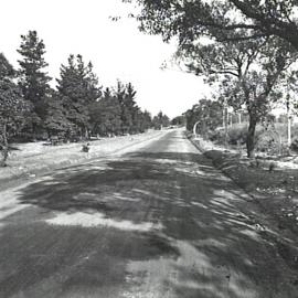 Princes Highway at Heathcote prior to concreting, ca. 1926