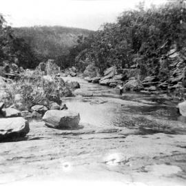 Junction of Woronora River and Heathcote Creek, 25 October 1929 