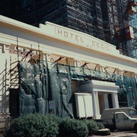 The facade of the Hotel Cecil on Ozone Street side at Cronulla