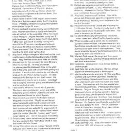 Albert Hutchinson Interview Log Sheet