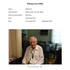 Alfred Catt Interview Transcript