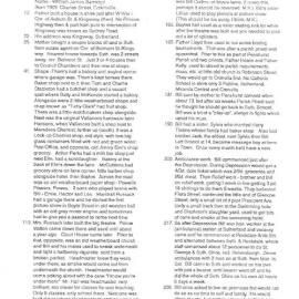 Bill Barnidge Interview Log Sheet