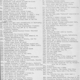 Daphne Bloom Interview Log Sheet