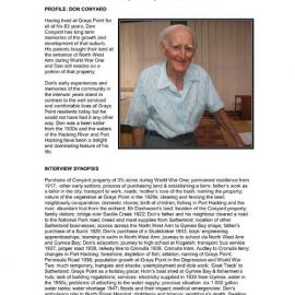 Don Conyard Interview Profile