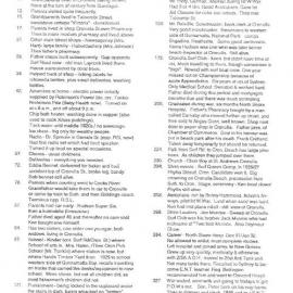 Dr Ken Vincent Interview Log Sheet