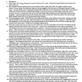 Fred Smith 1994 Interview Log Sheet