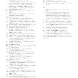 Gordon Davidson Interview Log Sheet
