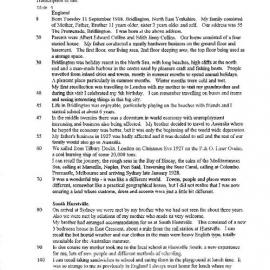 John Collins Interview Log Sheet