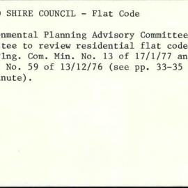 Sutherland Shire Council - Flat Code