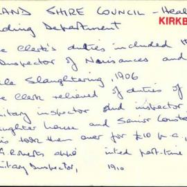 Sutherland Shire Council - Health And Building Department