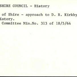 Sutherland Shire Council - History