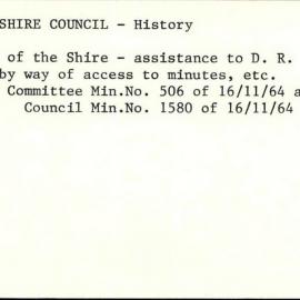 Sutherland Shire Council - History
