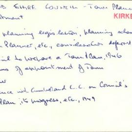 Sutherland Shire Council - Town Planning Department