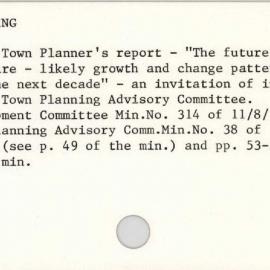 Town Planning