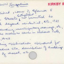 Boys' Town, Engadine 1901 - 1945