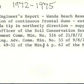 Wanda Beach 1972 - 1975