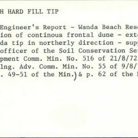 Wanda Beach Hard Fill Tip