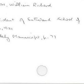 Ainsworth, William Richard