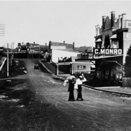 Gerrale Street, Cronulla, with view of Cecil Monro's Real Estate Office, ca. 1910-1920