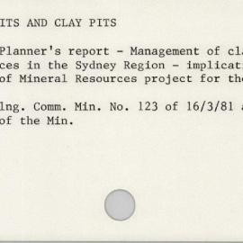 Clay Deposits And Clay Pits