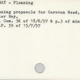 Oyster Bay - Planning