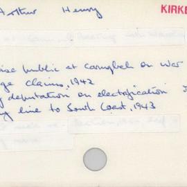Tucker, Arthur Henry