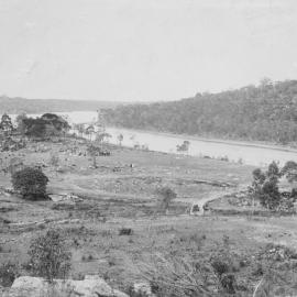 Scylla Bay at Como with view of the river, ca. 1894
