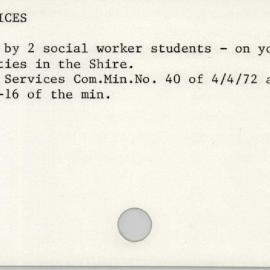 Youth Services