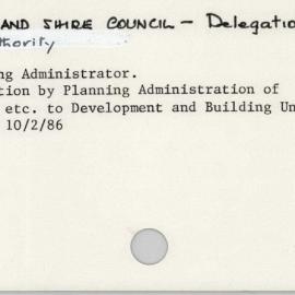 Sutherland Shire Council - Delegations Of Authority