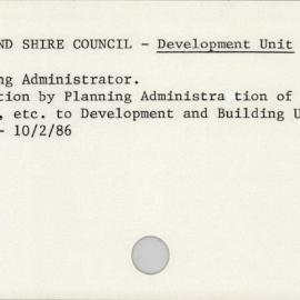 Sutherland Shire Council - Development Unit