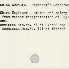 Sutherland Shire Council - Engineer'S Department