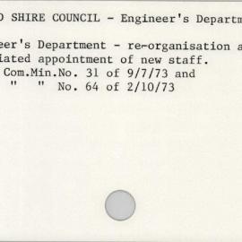 Sutherland Shire Council - Engineer'S Department