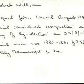 Cook, Robert William