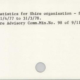 Fires 1976 - 1990