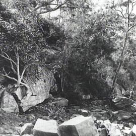 Aboriginal bones and artefacts found at Turriell Point, Port Hacking, 1918